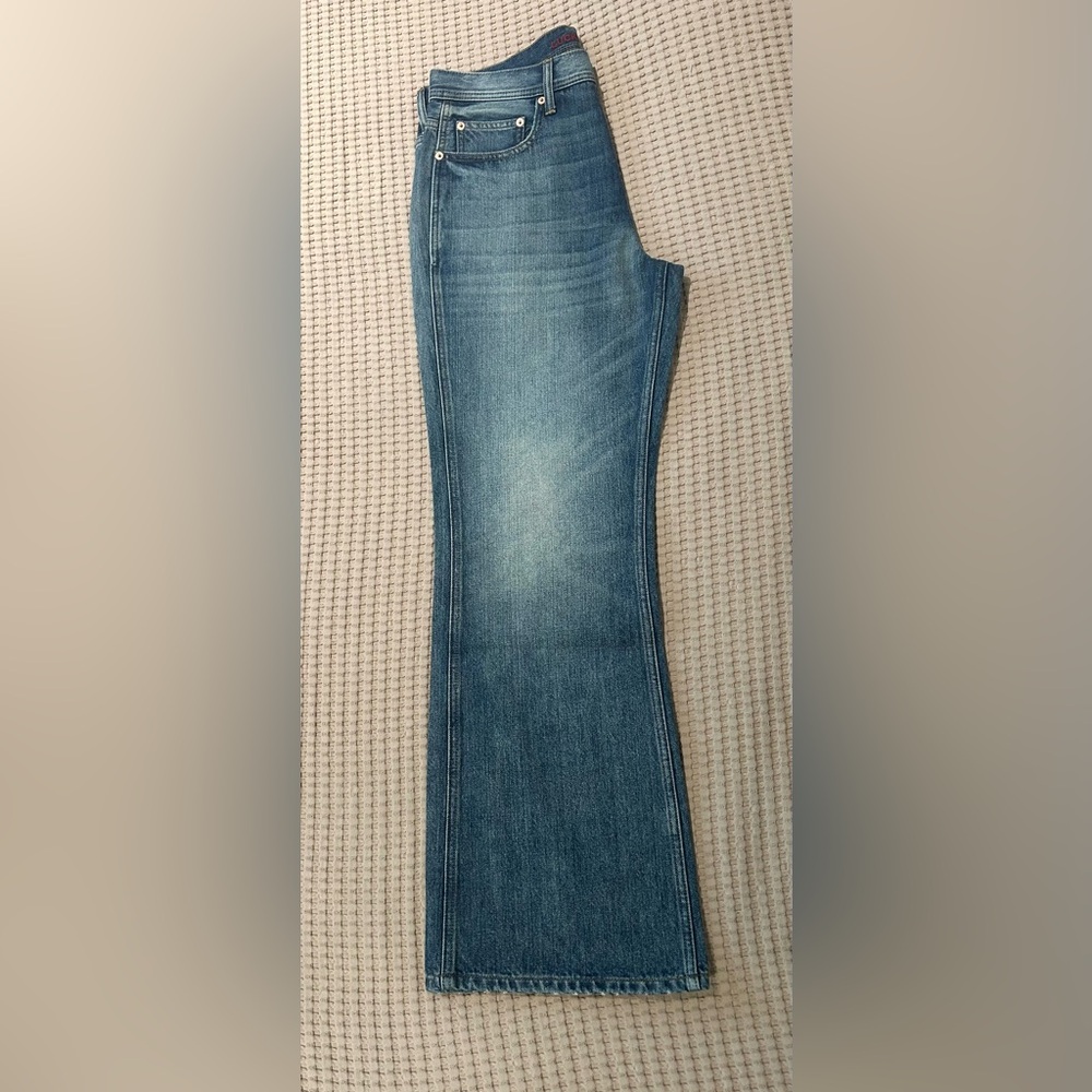 Lucky Brand Baggy Bootcut Jeans 32x32 Men’s Blue Denim Classic Wash